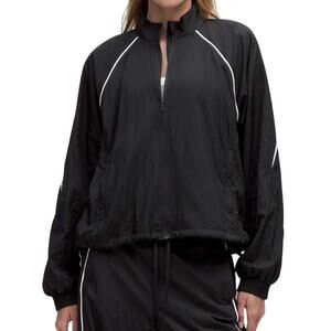 Lululemon License to Train Lightweight Jacket Black Women's Size 2 New With Tags